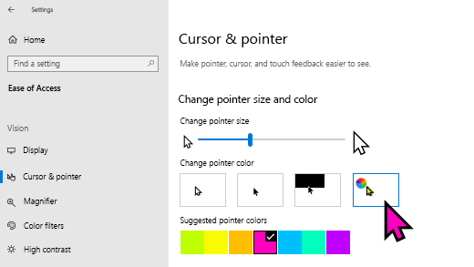 How to change the colours using colour filters in Windows 10