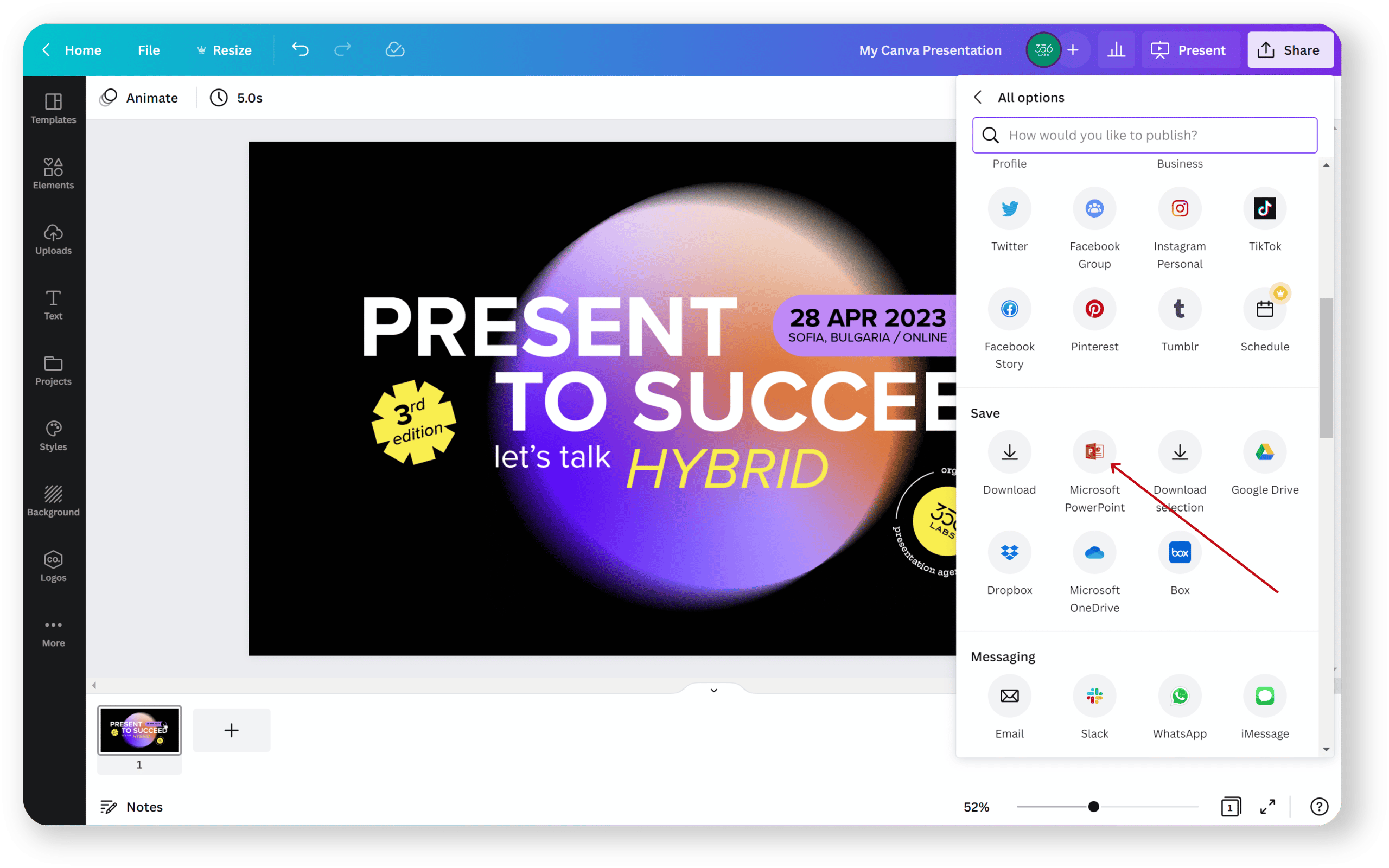 Can You Download Canva To Powerpoint?