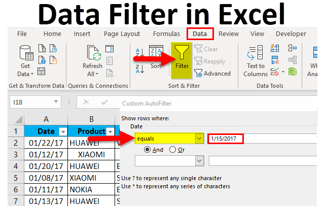 Add filter in excel deals