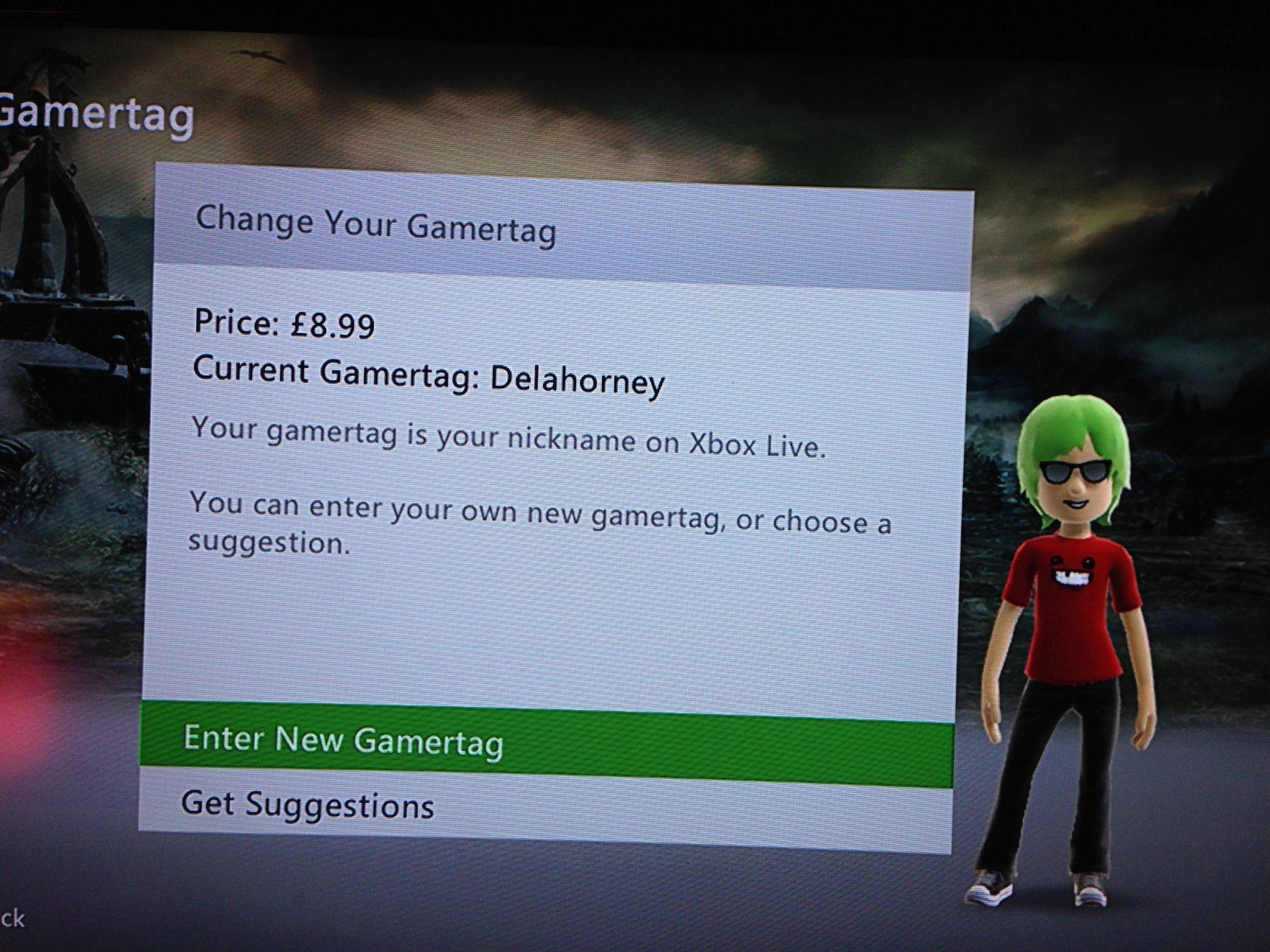 How Much Does It Cost To Change Xbox Gamertag Uk?