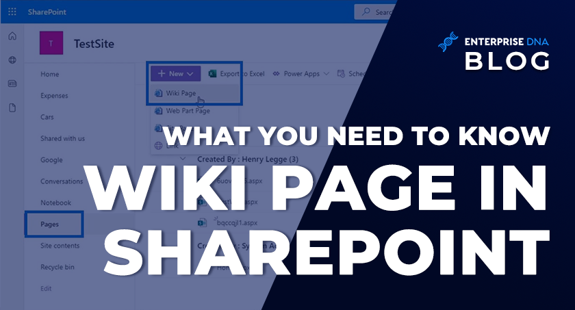 How to build an awesome Knowledge Base Wiki in SharePoint Online