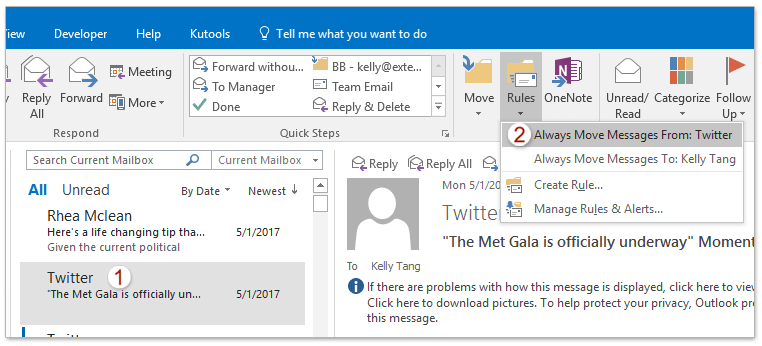 How to Select All Emails in Outlook