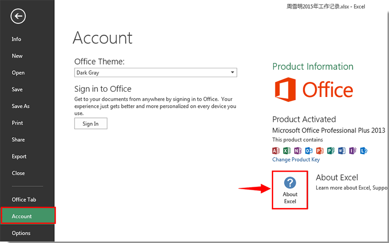 How to Check Your Version of Office