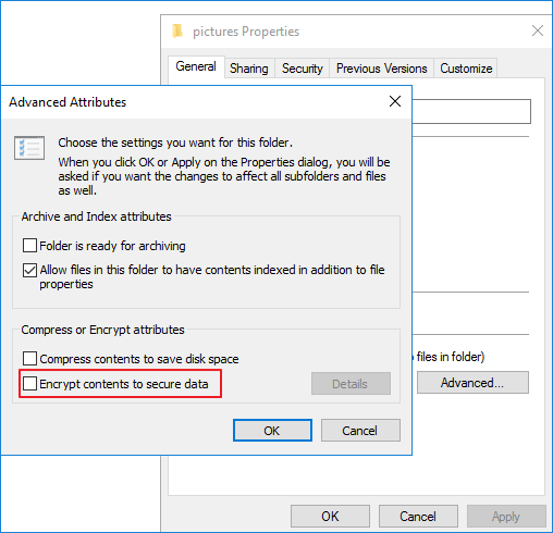 How to Remove Encryption From Files in Windows 10