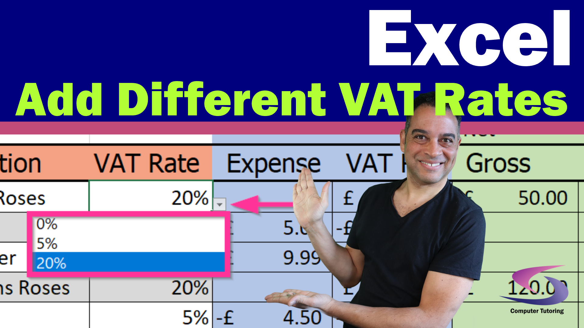 How To Add Vat In Excel Uk?