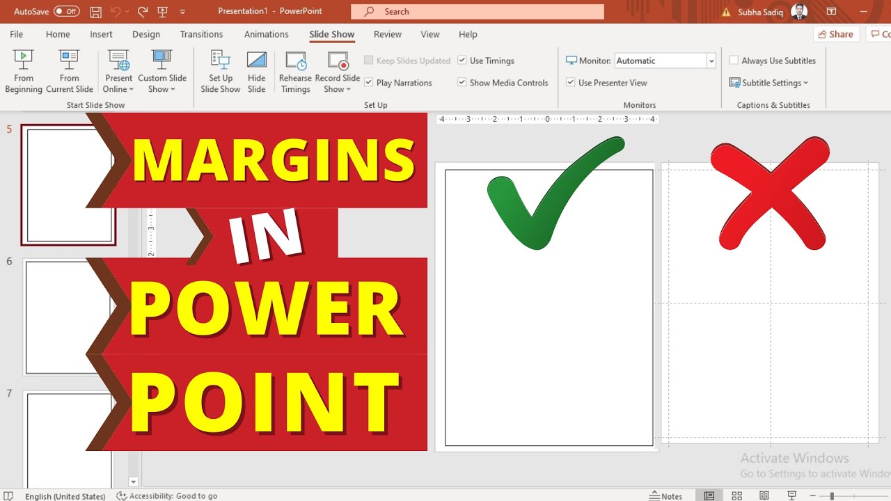 How To Change Margins In Powerpoint?