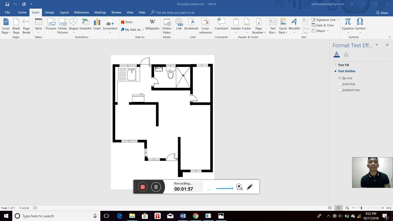 How To Make A Floor Plan On Microsoft Word