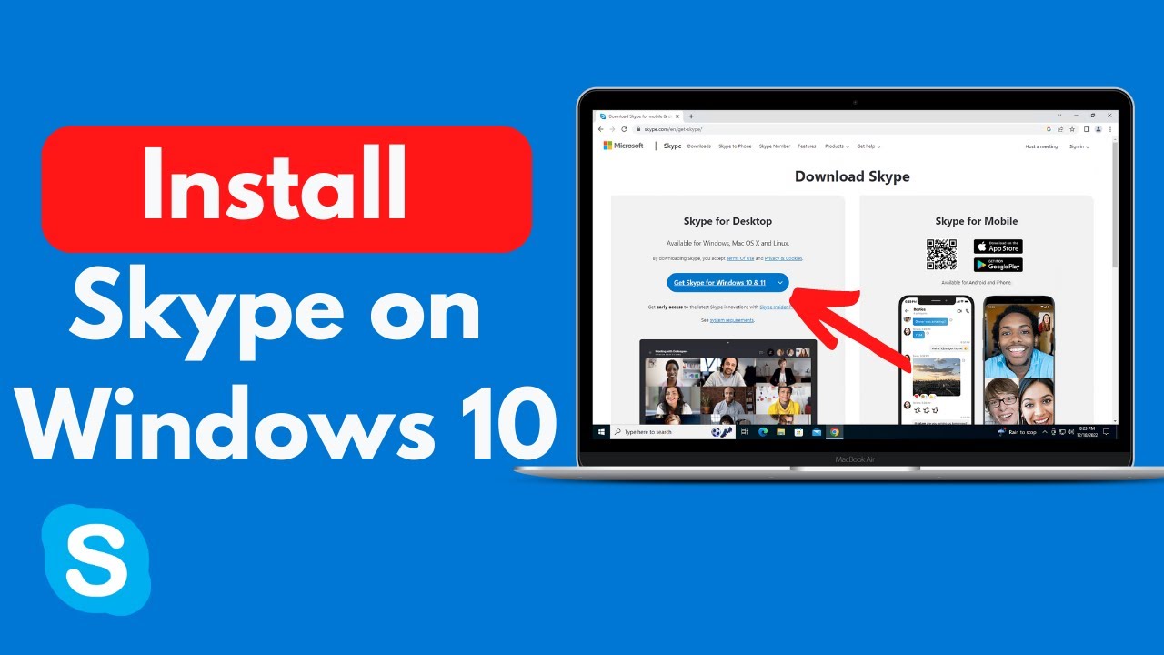 How To Install Skype On Windows 10 Desktop?