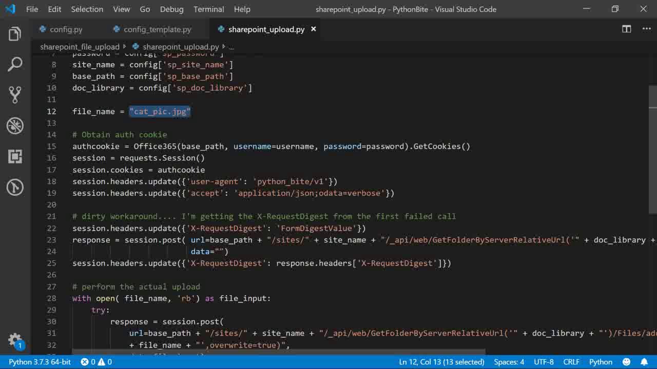 how-to-upload-file-to-sharepoint-using-python