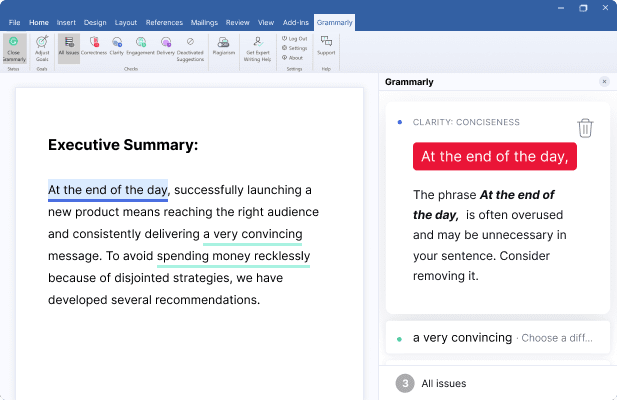Grammarly for online outlook