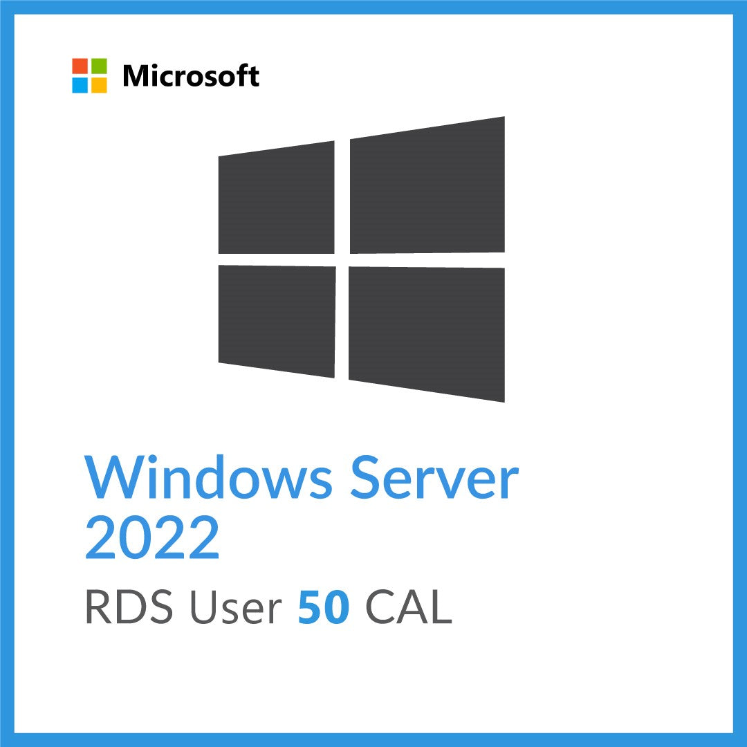Windows Server 2022 RDS User CAL Product key RETAIL license