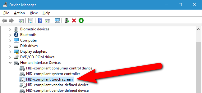 How to Enable Touch Screen on Windows 10?