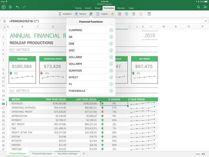 How Much is Excel for Ipad?