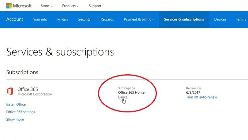 How to Cancel Microsoft Word Subscription?