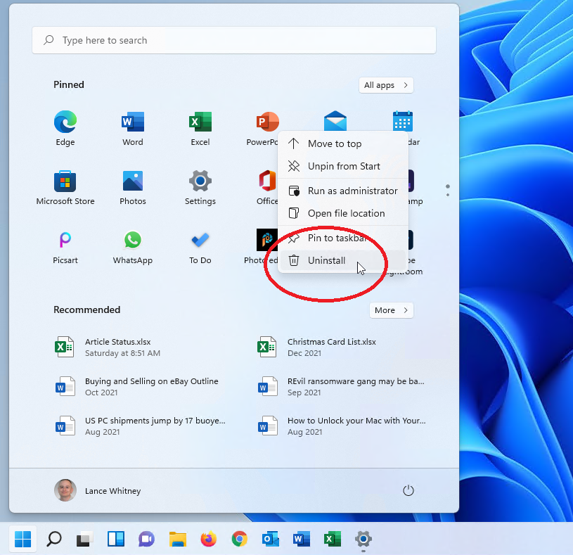 How to Uninstall App in Windows 10?