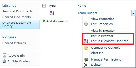 How To Add Onenote To Sharepoint?
