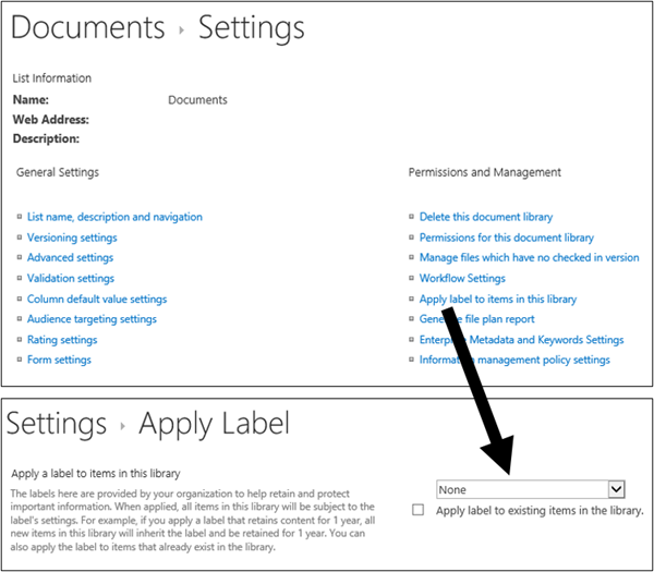 How To Apply Retention Label In Sharepoint Online?