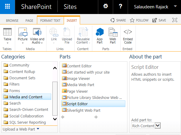 How To Refresh Sharepoint?