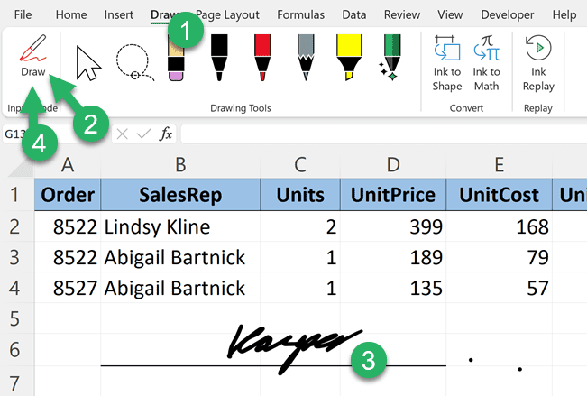 How to Put Digital Signature in Excel?