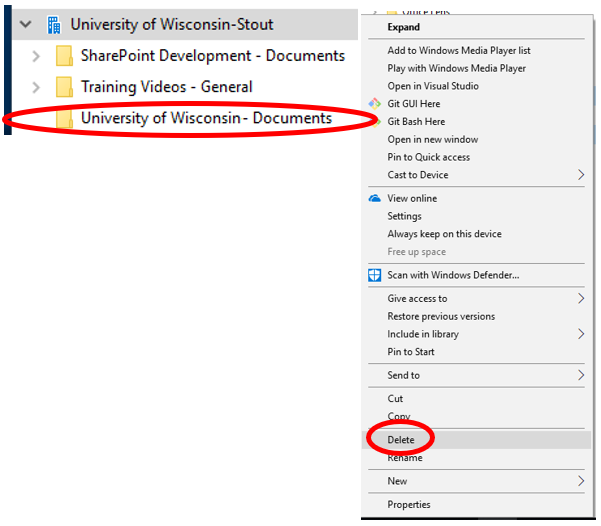 How To Remove Sharepoint Sync From File Explorer?