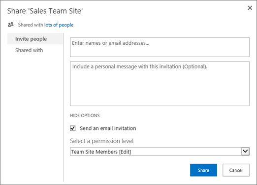 How To Add Permissions To Sharepoint Site?