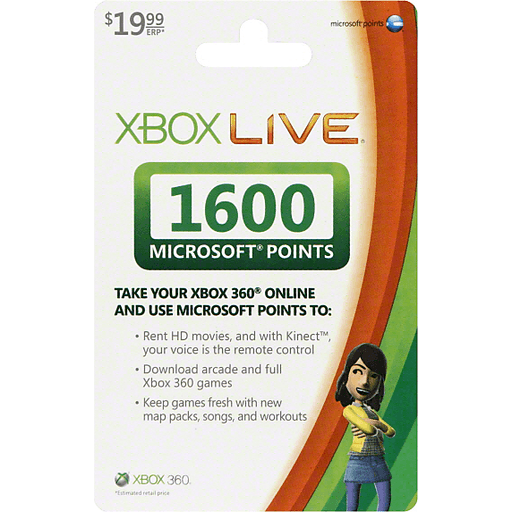 How Much Is 1600 Microsoft Points In Pounds?