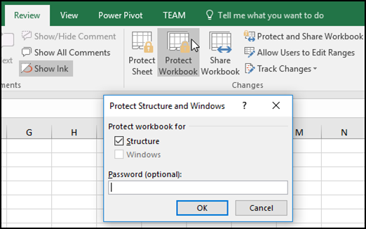 How to Lock a Tab in Excel?