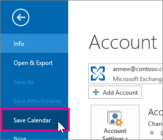 How To Export Calendar From Outlook?