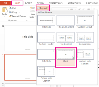 How to Change Slide Layout in Powerpoint?