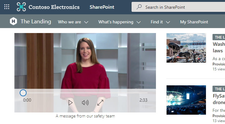 Can You Upload Videos To Sharepoint?