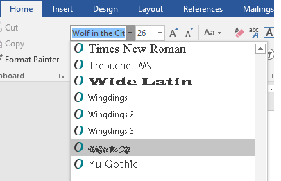 How To Download A Font Into Microsoft Word?