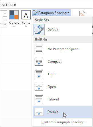 How to Make Microsoft Word Double Spaced?