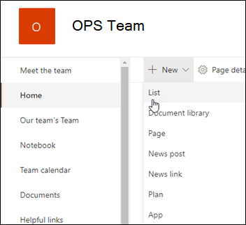 How To Create A List In Sharepoint Online?