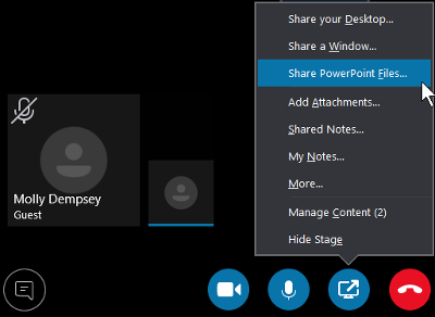 How To Share Presentation On Skype?