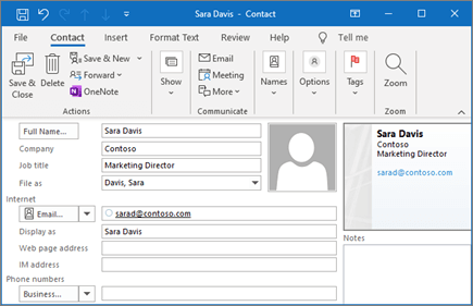 How To Find Contacts In Outlook?