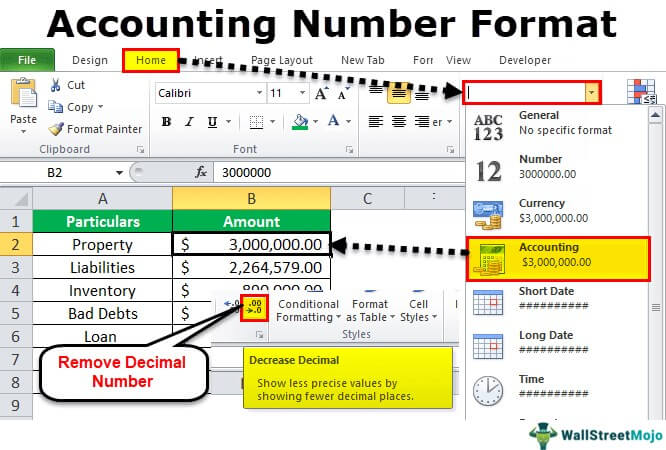 Where Is The Accounting Number Format In Excel 3983