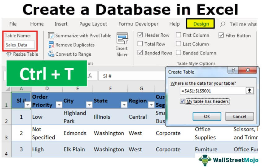 How to Use Excel as a Database?