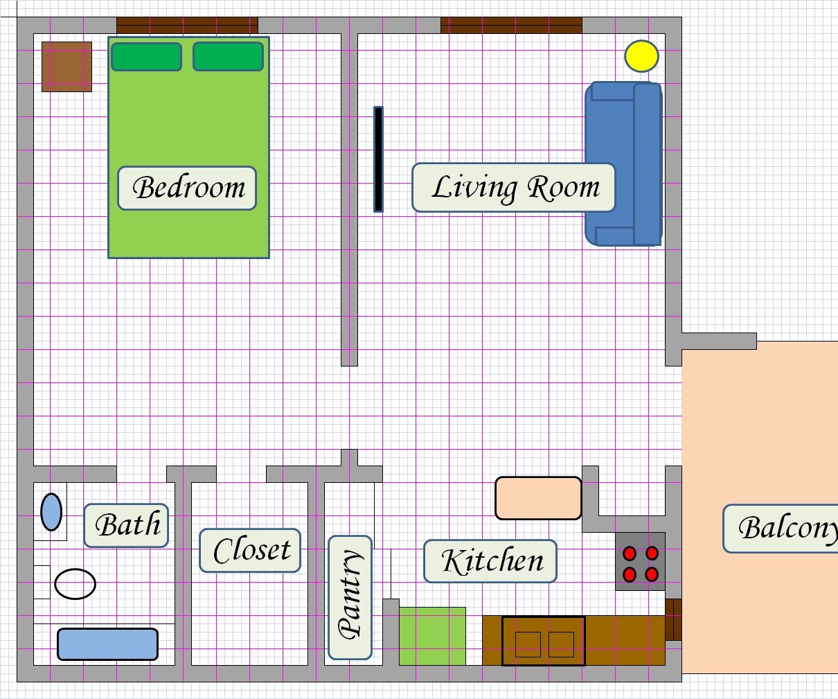 How to Make a Floor Plan in Excel?