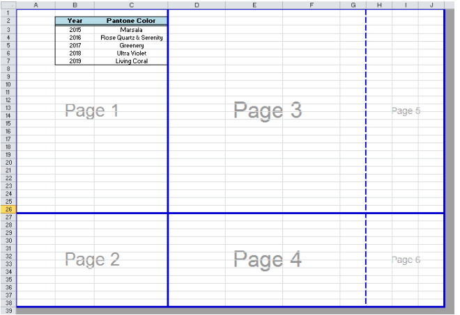 How to Remove Page Break Lines in Excel?