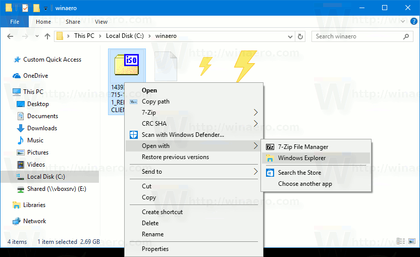 How to Open Img File in Windows 10?