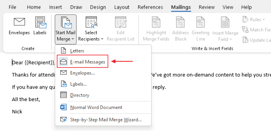 How To Send A Mass Email In Outlook?