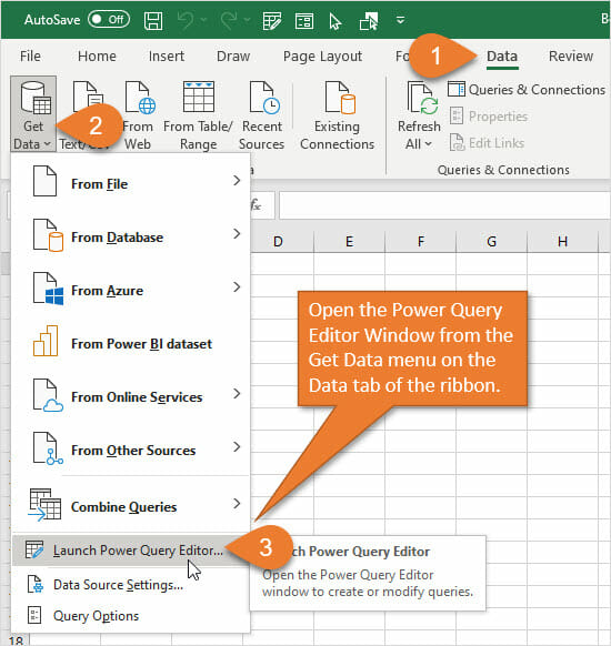 How to Open Power Query in Excel?