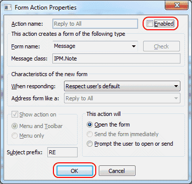How To Disable Reply All In Outlook?