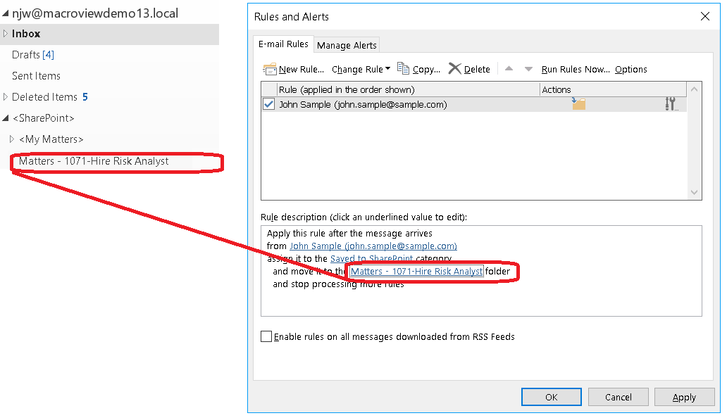 How Do I Automatically Save Emails From Outlook To Sharepoint?