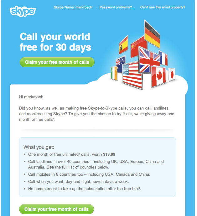 How To Get Skype Free Trial?