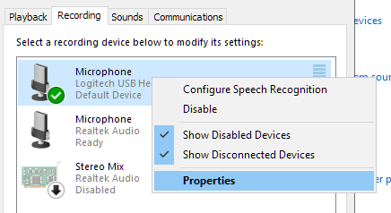 How to Adjust Mic Sensitivity Windows 10?