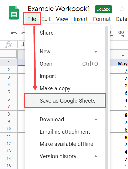 How to Convert Excel to Google Sheet?