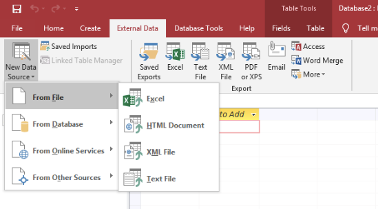 How to Import Data From Excel to Access?