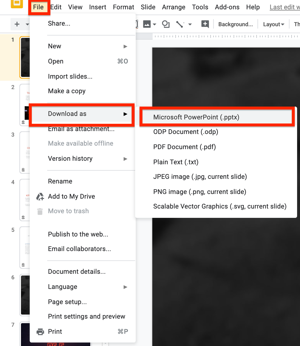 Can Google Slides Be Converted To Powerpoint?