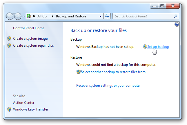 How to Do Backup in Windows 7?